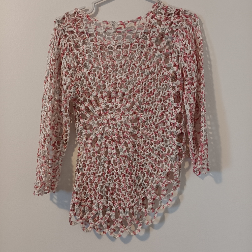 4 For 20$ Kids Crochet Top - Pink and White